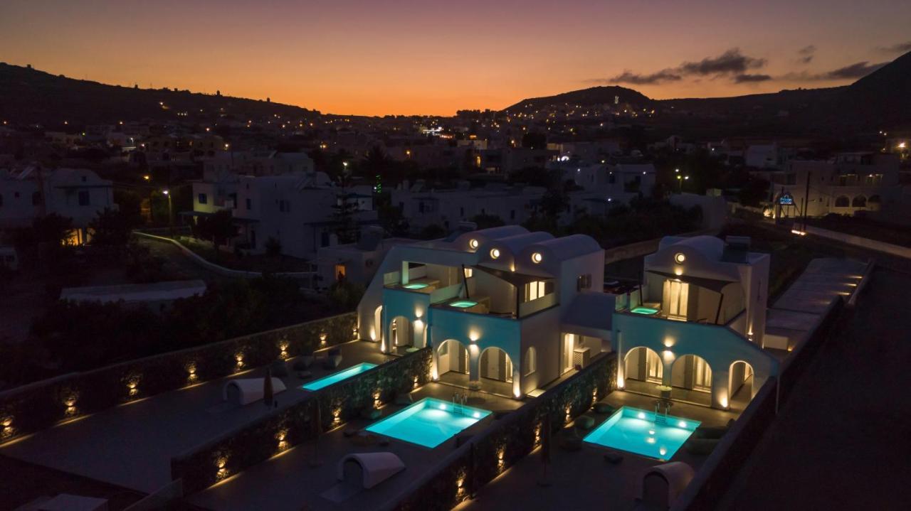 Modern Dome Homes Of Santorini Перисса Экстерьер фото