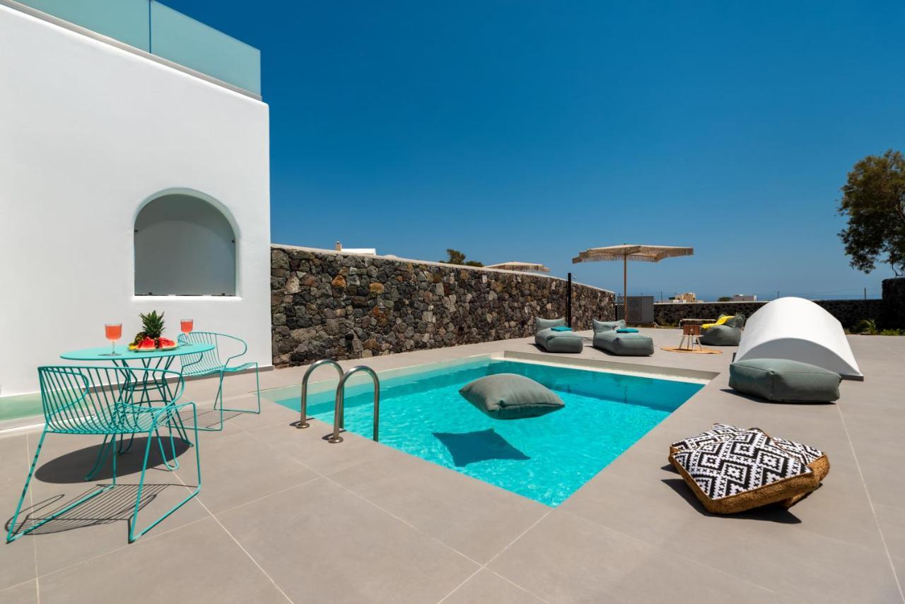 Modern Dome Homes Of Santorini Перисса Экстерьер фото